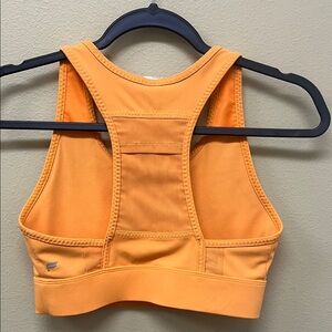 Fabletics Women’s Orange Sports Bra SzS